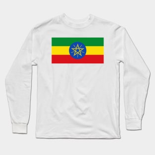 Flag of Ethiopia Long Sleeve T-Shirt